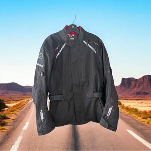 OXFORD Subway 3.0 Textile Men’s Motorcycle Padded Jacket Black  Size XL  / 44